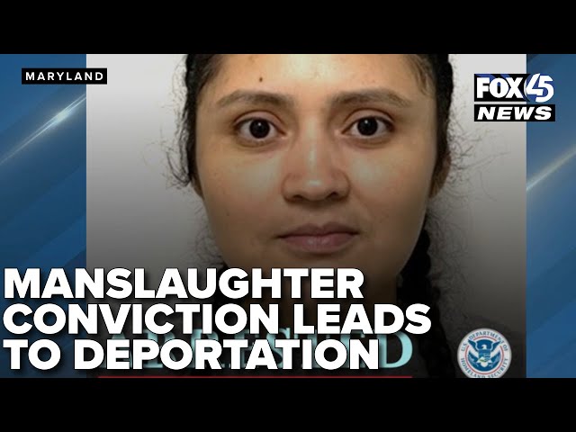 El Salvadoran woman awaits deportation after manslaughter conviction in Maryland