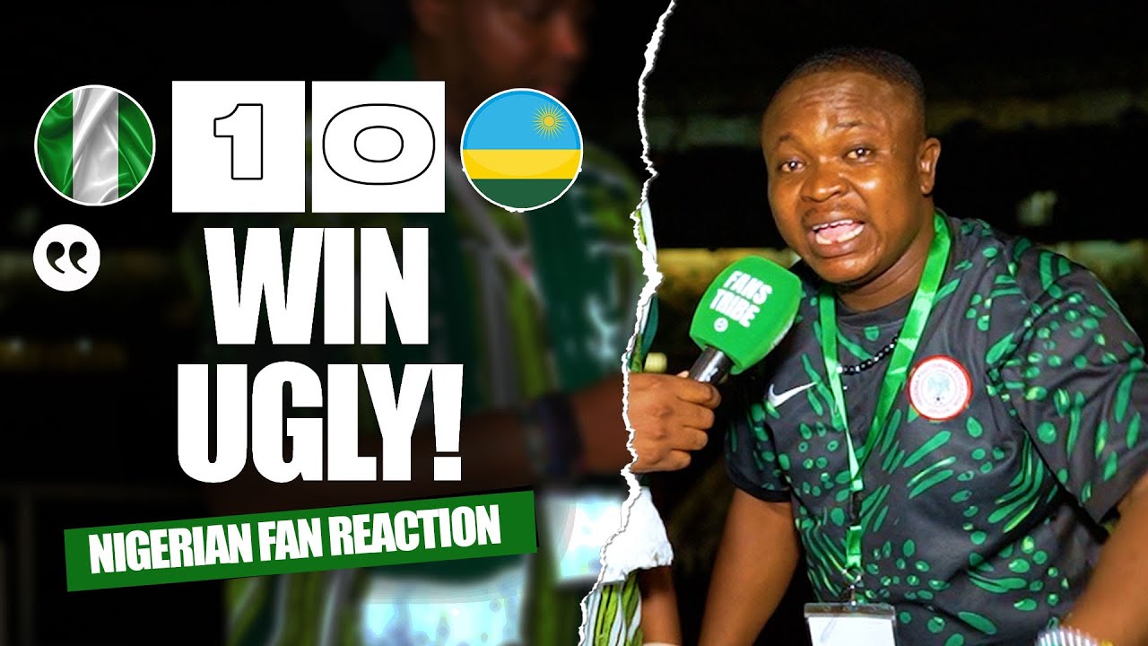 NIGERIA 1-0 RWANDA ( Henry - NIGERIAN FANS REACTION) - 2026 FIFA WORLD CUP QUALIFIER.