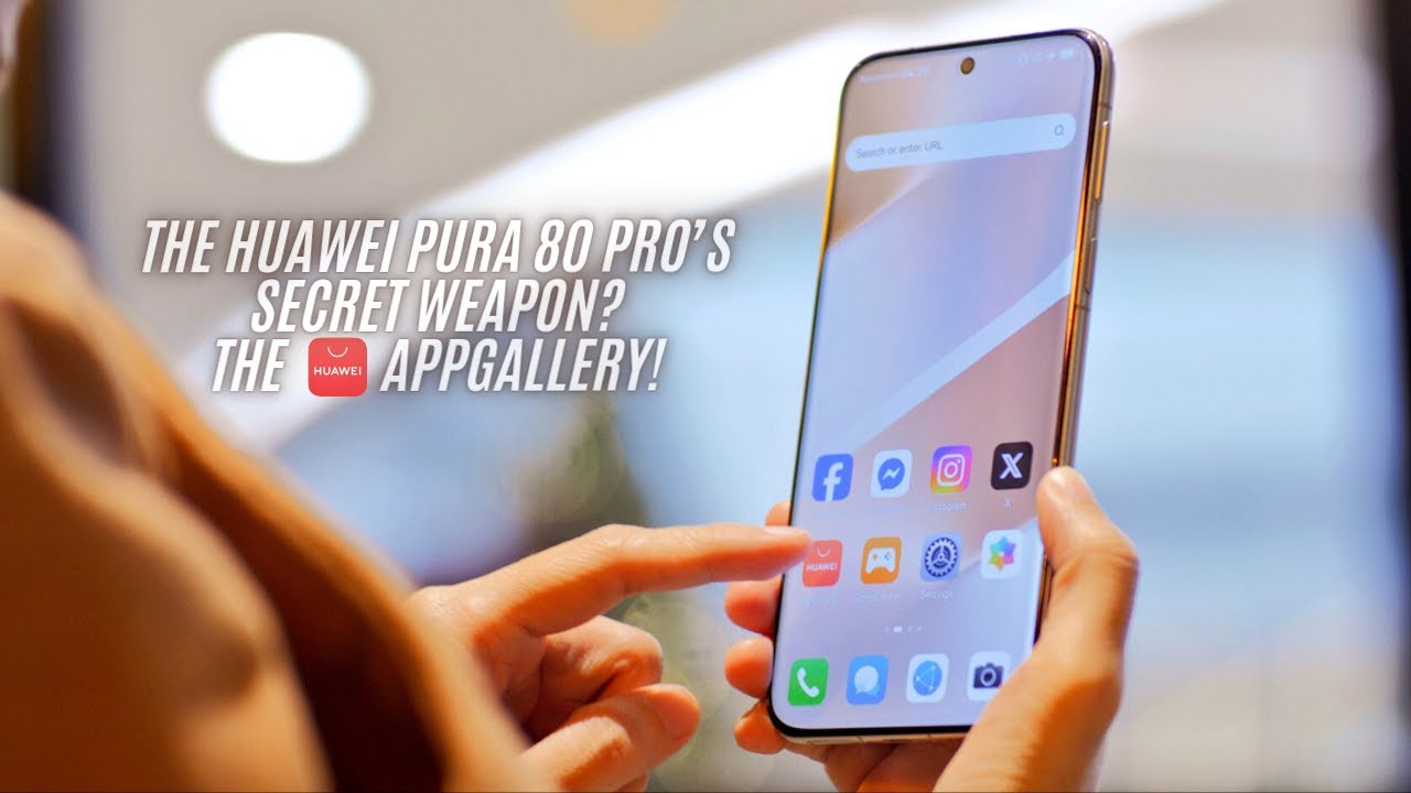 From camera to content: How the AppGallery completes the HUAWEI Pura 80 Pro