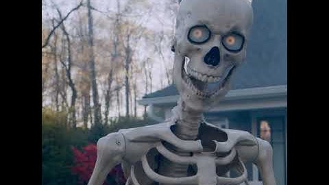 8 ft. Animated Yard Skeleton | Grandin Road