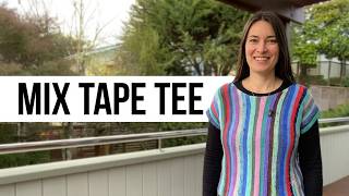 FO: Mix Tape Tee by Wool and Pine designs