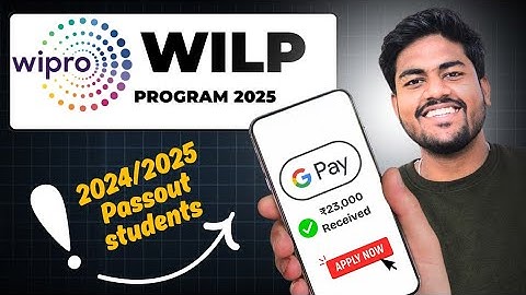 Wipro wilp program 2025