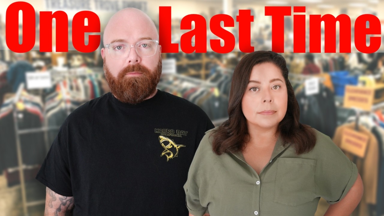 Thrifting for the Last Time (At Home)