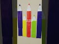 “DIY Paper Pencil Craft | Easy Classroom Wall Decor Idea for Kids”