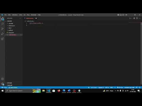 Helloworld in C || Bca || C language