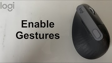 Logitech MX Vertical Enable Gestures - DIY EASY