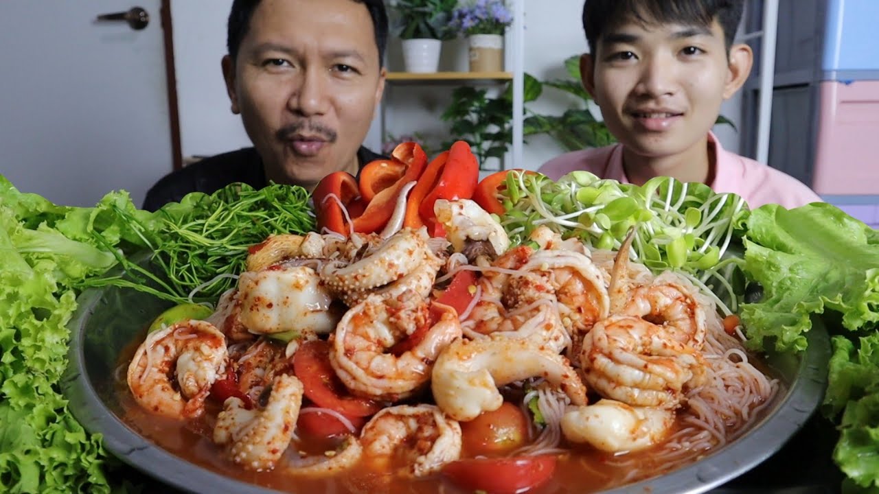 ตำซั่วทะเลกุ้งหมึกแซ่บๆ 10 กุมภาพันธ์ พ.ศ.2569