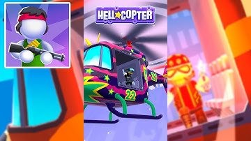HellCopter - Full game Hd Gameplay All Levels a new shooting 3D game