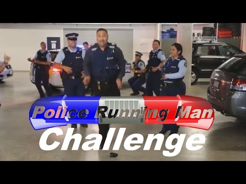 New Zealand Police Running Man Challenge #runningmanchallenge