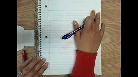 Setting up Cornell Notes