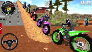 Impossible bike mega stunt ramp simulator #2 - extreme motocross dirt bike racing 3D - offroad bike screenshot 5