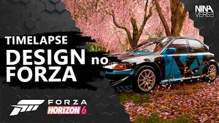 Timelapse: Design Mitsubishi Lancer Evolution VI no FH6