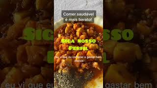 Eu achava que comer saudável era caro…até ver isso! #dieta  #alimentacaosaudavel