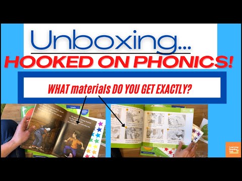 Unboxing Hooked on Phonics IN FRONT OF YOU - First Impression Review! - PHONICS CURRICULUM