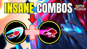 Zoroark Feint Attack Combos Are The BEST | Pokemon UNITE