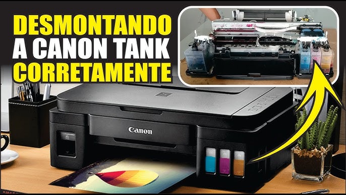 Como inicializar una impresora Canon G3100 