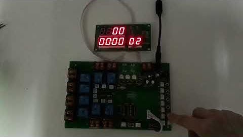 How to set up JY 2182 Timer board from Sinoarcade