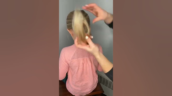 BUTTERFLY BUN HAIR TUTORIAL
