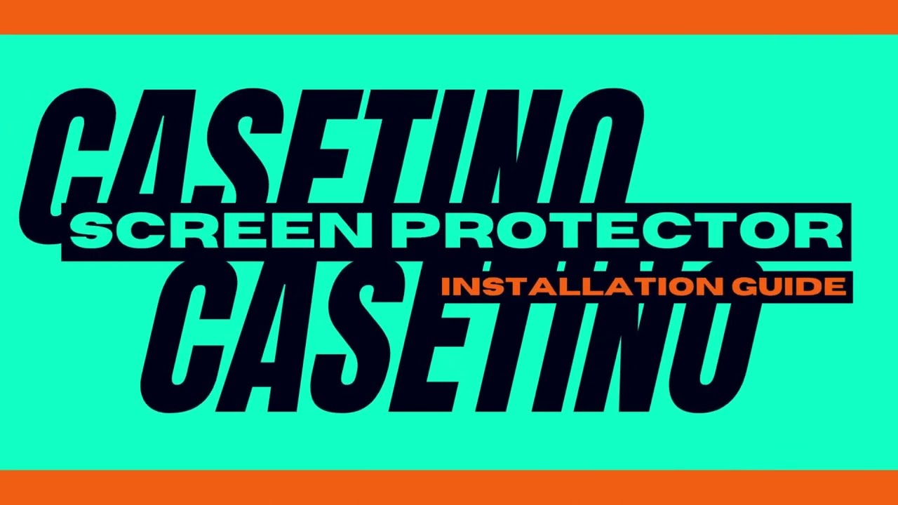 CASETINO Screen Protector Installation Guide (Easy as one-two-three! )