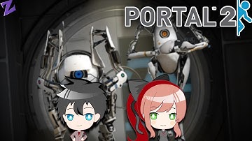 We have NEVER played this game! | Portal 2 Co-op - Part 1