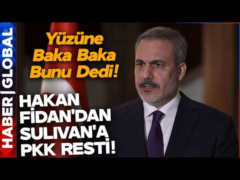 ABD'ye Giden Hakan Fidan'dan Sulivan'a PKK Resti!