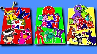 Garten of BanBan 2 & 3 & 4  Game book COLLECTION  | All  bosses surprise|Full game|