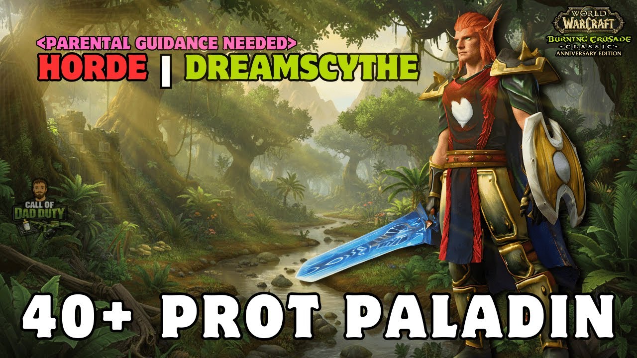 TBC Classic Anniversary | Plate Armor at Last | Prot Paladin 40+ Leveling  Milestone!
