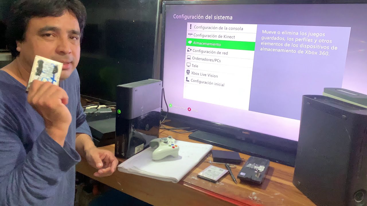 Instalar disco duro de computadora en Xbox 360 súper Slim y Slim y
