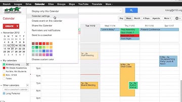 Make your Calendar Public to Share on your Website
