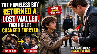 The Homeless Boy Returned a Lost Wallet, Then His Life Changed Forever 😭❤️ | Emotional Story