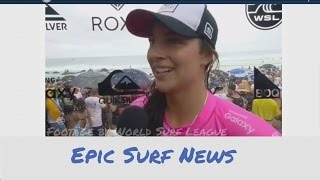 Matt Wilkinson, Tyler Wright, and Courtney Conlogue Epic Surf News