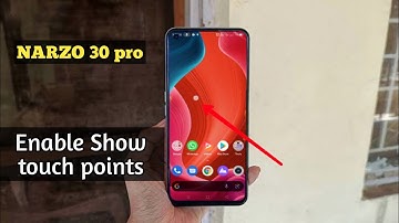 enable show tuch effects show touch on screen recording kaise on off karte hain