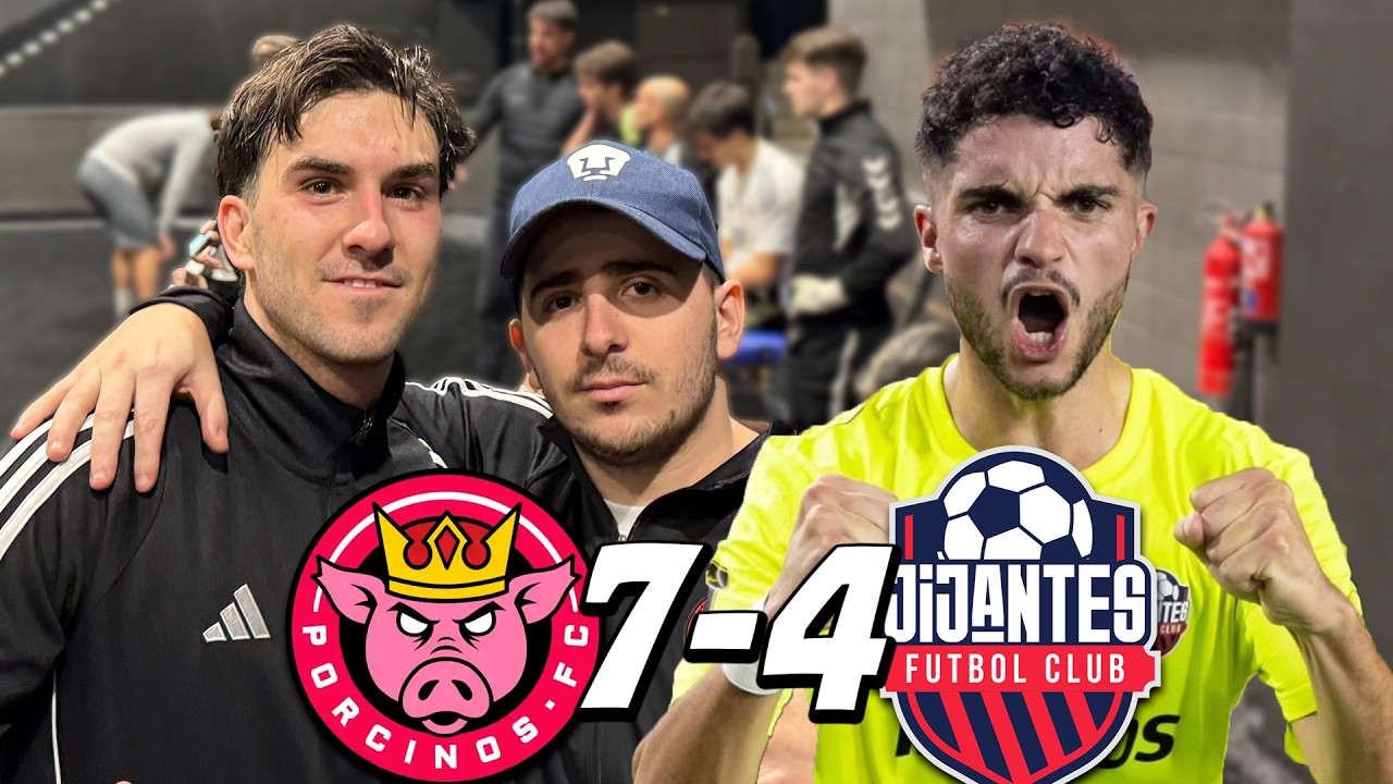 PORCINOS VS JIJANTES | AMISTOSO PRETEMPORADA KINGS 👑
