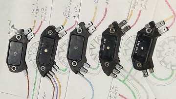 How to wire up HEI modules All five explained with diagrams GM distributor 3 4 5 7 pin Ignition coil