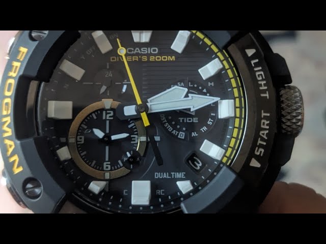Casio Frogman GWF-A1000 - YouTube