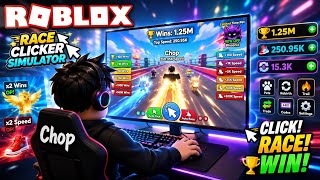 Race Clicker Simulator Chop Fastest in the game breaking all Records🎉