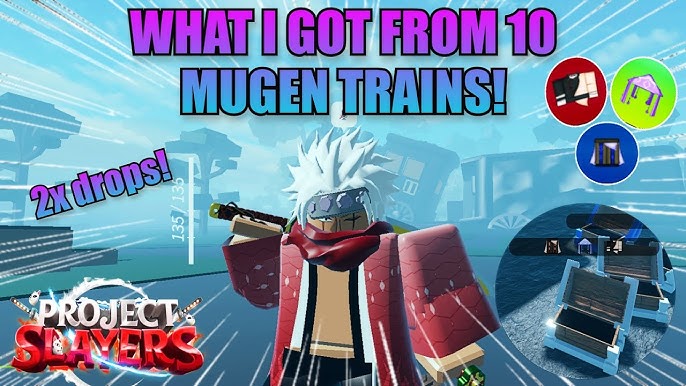 Where to find Mugen Train in Project Slayers update 1!, #plothh #anc