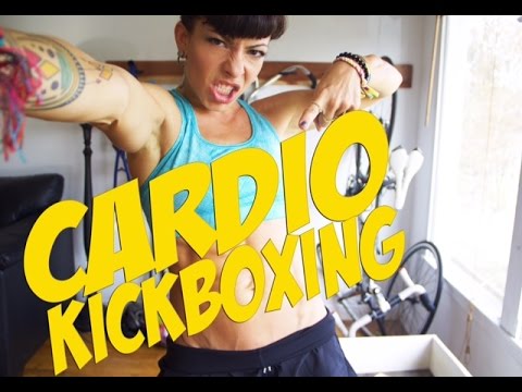 fitland Cardio Kickbox Your A$$ Into Shape | Kickboxing Workout