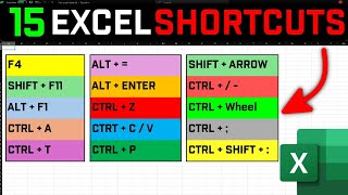 Top 15 Time-Saving Excel Shortcuts in 5 Minutes