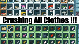 Crushing Tons Of Clothes On Clothing Compactor  I Get Tons Of Rare Seed  | Growtopia