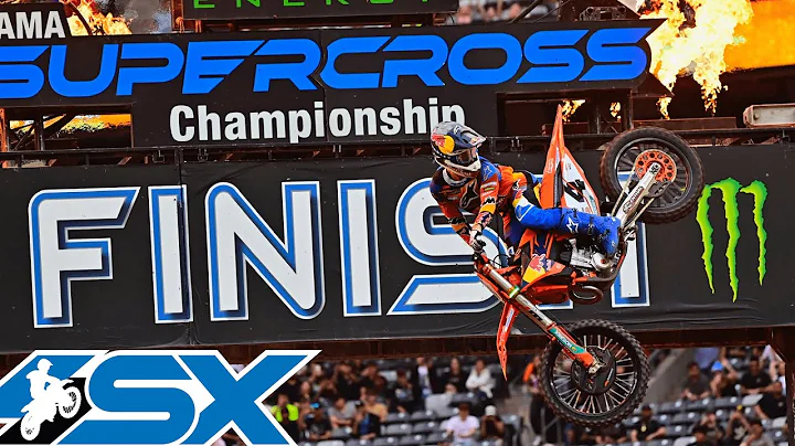 Supercross Round #14 450SX Highlights | East Rutherford, NJ MetLife Stadium | Apr 19, 2025