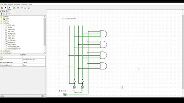 Design of 1 X 4 Demultiplexer using Logisim