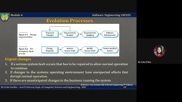 Lecture video 4.2.2   Evolution process