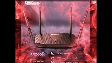 TOTOLINK X5000R AX1800 WIFI 6 GIGABIT ROUTER UNBOXING