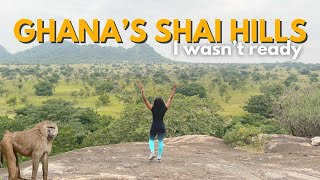 Travel vlog - My First Time at Shai Hills in Ghana: I Wasn't Prepared for THIS