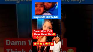 BlueFace Son Cries He’s (Scared 2 Be Left Alone)W His Mom Jaidyn Alexis???reaction shorts fyp