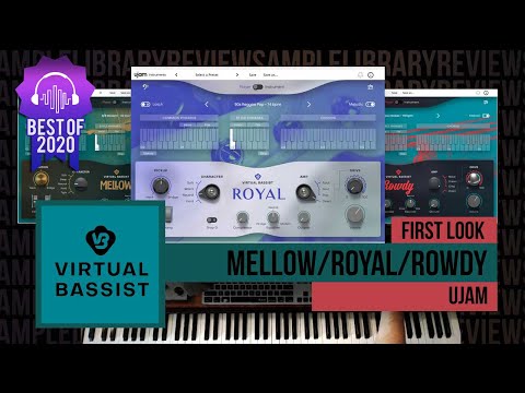 first-look:-virtual-bassists-bundle-(mellow,-rowdy,-royal)-by-ujam