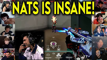 Valorant Streamers Reacts To TL nAts Insane 4k To CLUTCH Against EDG In VCT Champions 2025