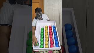 Color Ball Puzzle – Relaxing Gameplay for Puzzle Lovers #shorts #asmr #gaming