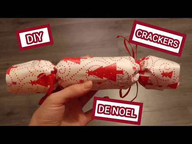 Crackers de Noël 🎄🎁🎀 - DIY // jour 15 du calendrier de l'Avent 